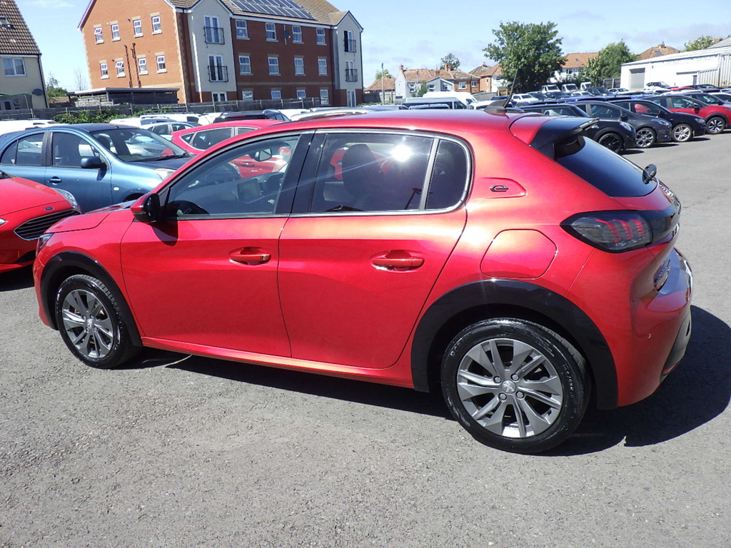 Peugeot e-208 Allure Ev Red #6
