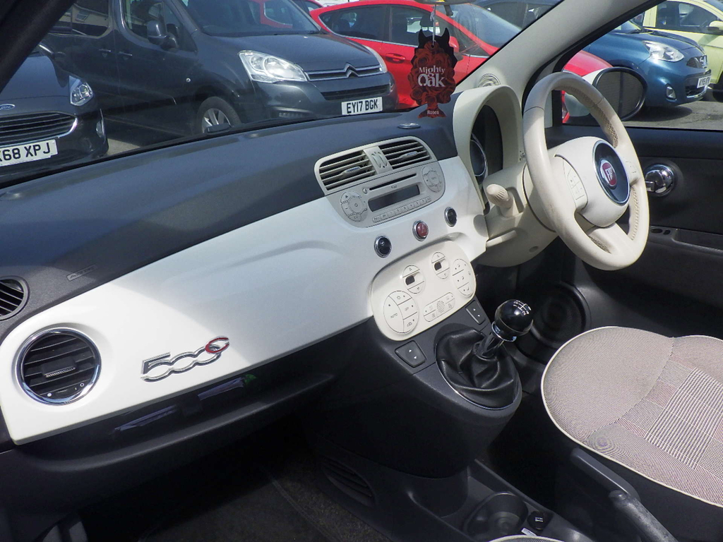 Fiat 500C 1.2 Lounge 69 Bhp White #22