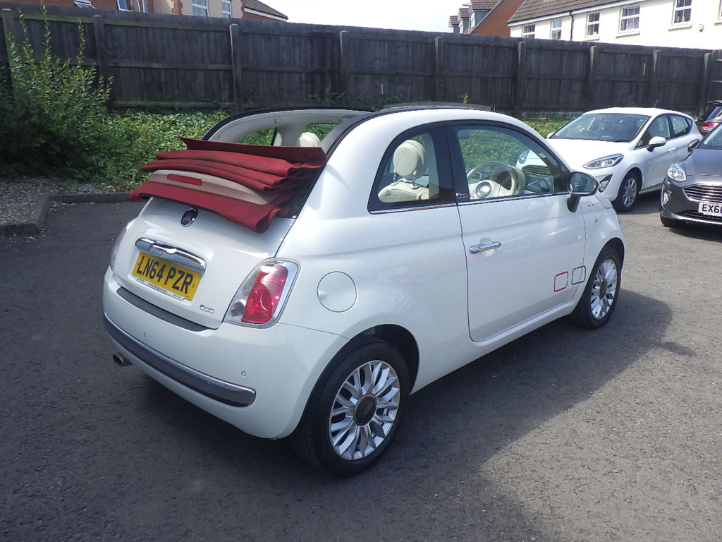 Fiat 500C 1.2 Lounge 69 Bhp White #15