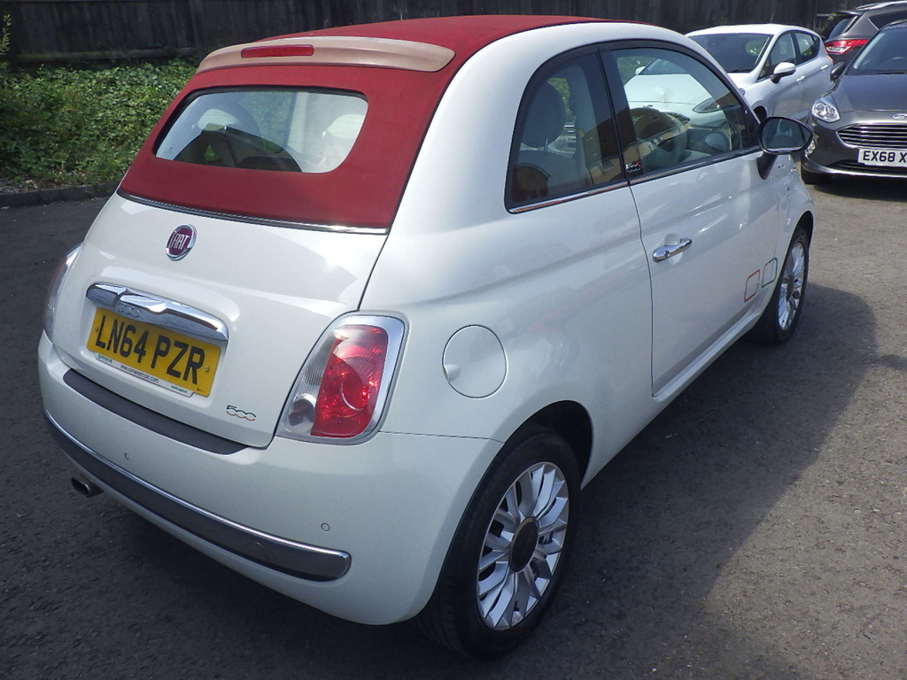 Fiat 500C 1.2 Lounge 69 Bhp White #11