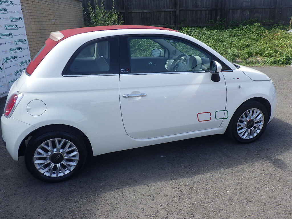 Fiat 500C 1.2 Lounge 69 Bhp White #12