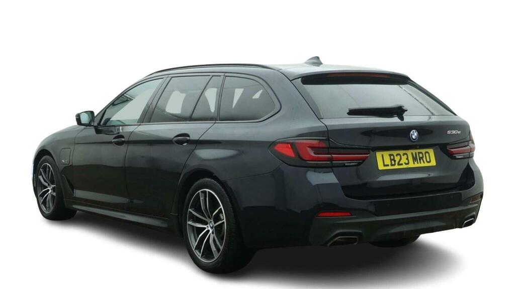 BMW 5 Series 2.0 530E 12Kwh M Sport Touring Steptronic Euro 6 Black #3