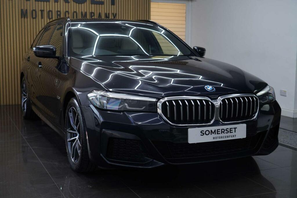 BMW 5 Series Estate 2.0 530E 12Kwh M Sport Touring Steptronic E LB23MRO Black #4