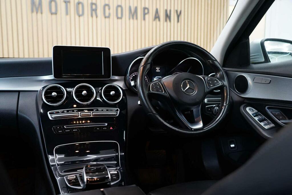 Mercedes-Benz C Class 2014 2.1 C220 Cdi Blueefficiency Amg Sport Plus Silver #34