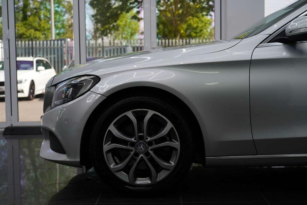 Mercedes-Benz C Class 2014 2.1 C220 Cdi Blueefficiency Amg Sport Plus Silver #37