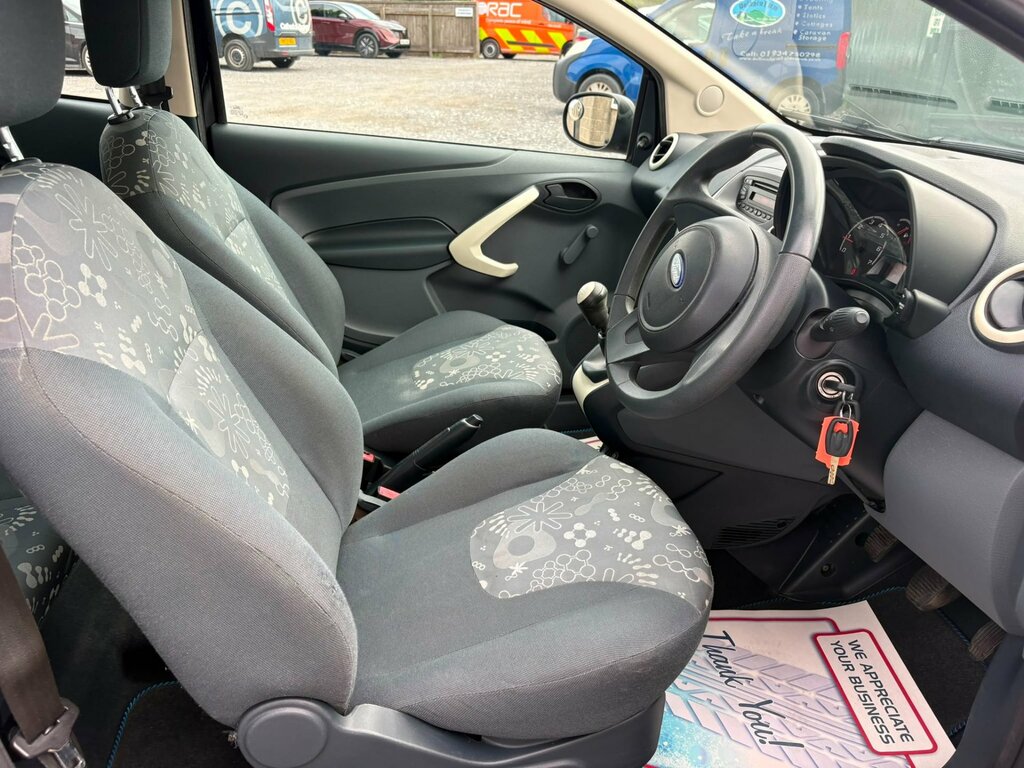 Ford KA 1.2 Studio Hatchback Euro 5 69 Black #2