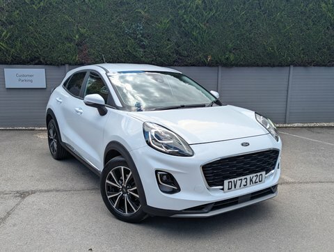 Ford Puma Titanium Mhev White