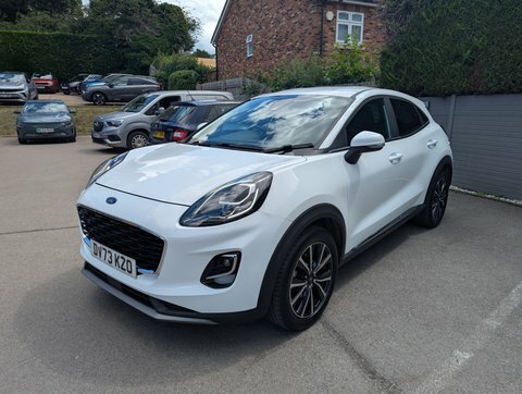 Ford Puma Titanium Mhev DV73KZO White #5