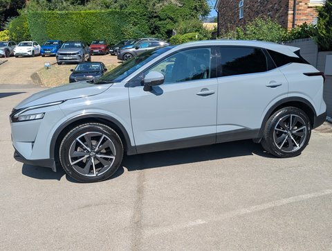 Nissan Qashqai Dig-t Tekna Mhev KE73UYD Grey #5