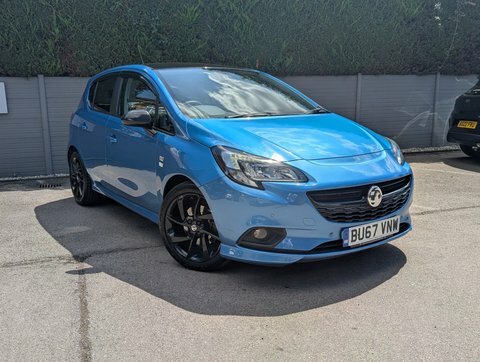 Vauxhall Corsa Hatchback BU67VNW Blue