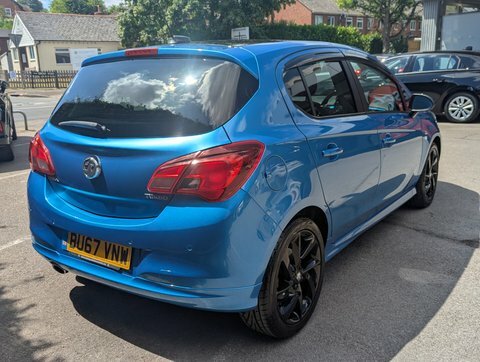 Vauxhall Corsa Hatchback BU67VNW Blue #5