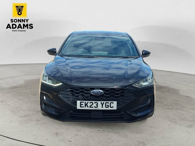 Ford Focus 1.5 Ecoblue St-line Hatchback Euro EK23YGC Black #2