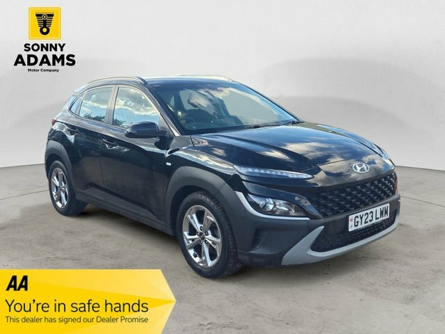 Hyundai Kona 1.0 T-gdi Mhev Se Connect Suv Hybrid Ma GY23LWM Black