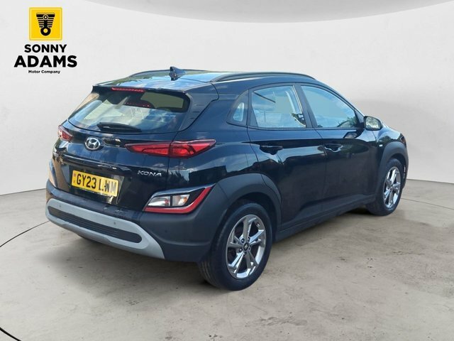 Hyundai Kona 1.0 T-gdi Mhev Se Connect Suv Hybrid Ma GY23LWM Black #3