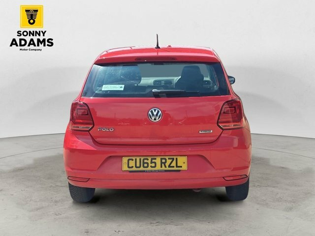 Volkswagen Polo 1.0 Bluemotion Tech S Hatchback CU65RZL Red #5
