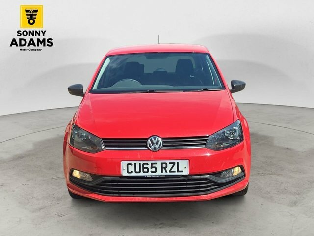 Volkswagen Polo 1.0 Bluemotion Tech S Hatchback CU65RZL Red #2