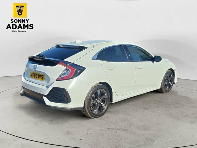 Honda Civic 1.0 Vtec Turbo Sr Hatchback Euro White #4