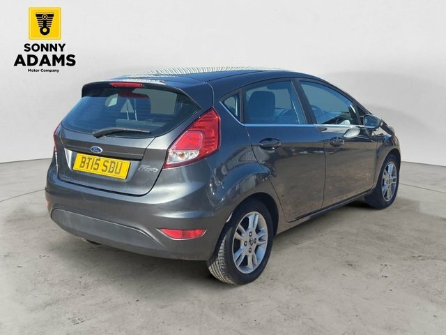 Ford Fiesta 1.25 Zetec Hatchback Euro 6 82 BT15SDU Grey #4