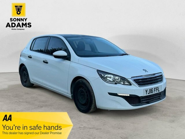 Peugeot 308 1.6 Bluehdi Access Hatchback Eur White