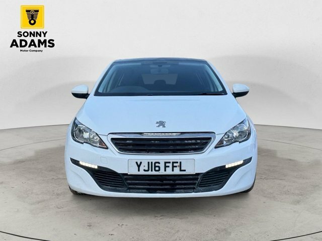 Peugeot 308 1.6 Bluehdi Access Hatchback Eur White #2