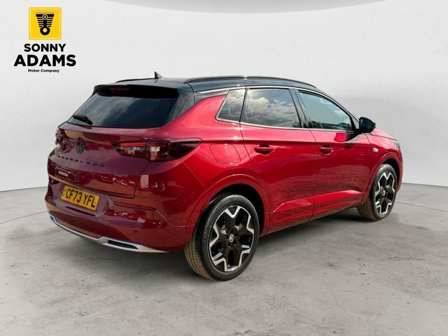 Vauxhall Grandland 1.2 Turbo Ultimate Suv Euro 6 S S CF73YFL Red #4