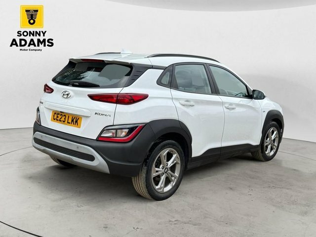 Hyundai Kona 1.0 T-gdi Mhev Se Connect Suv Hybrid Ma CE23LKK White #4