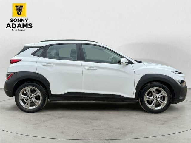 Hyundai Kona 1.0 T-gdi Mhev Se Connect Suv Hybrid Ma CE23LKK White #3