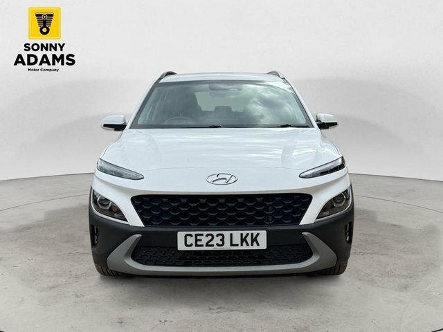 Hyundai Kona 1.0 T-gdi Mhev Se Connect Suv Hybrid Ma CE23LKK White #2