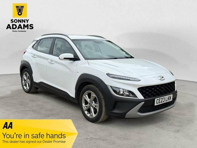 Hyundai Kona 1.0 T-gdi Mhev Se Connect Suv Hybrid Ma White