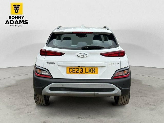 Hyundai Kona 1.0 T-gdi Mhev Se Connect Suv Hybrid Ma CE23LKK White #5