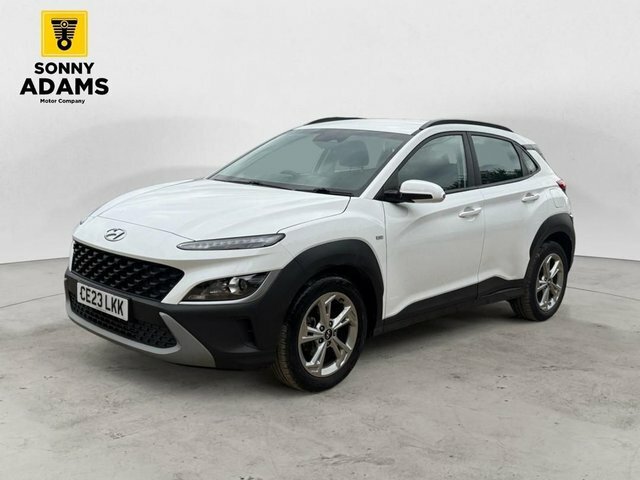Hyundai Kona 1.0 T-gdi Mhev Se Connect Suv Hybrid Ma CE23LKK White #6