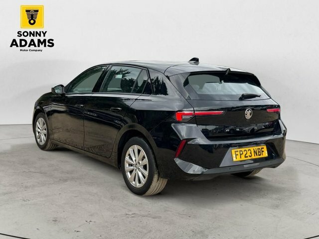 Vauxhall Astra 1.2 Turbo Design Hatchback Euro FP23NBF Black #5