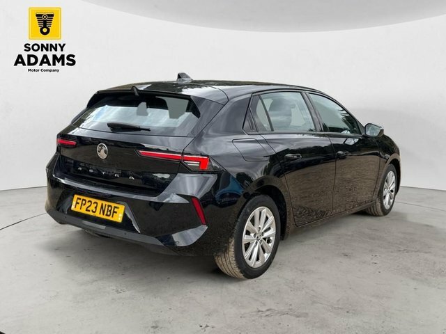 Vauxhall Astra 1.2 Turbo Design Hatchback Euro FP23NBF Black #4