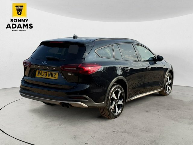 Ford Focus 1.0T Ecoboost Mhev Active Estate Hybrid WA23MWZ Black #4