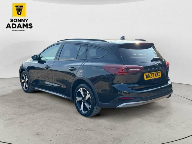 Ford Focus 1.0T Ecoboost Mhev Active Estate Hybrid WA23MWZ Black #6