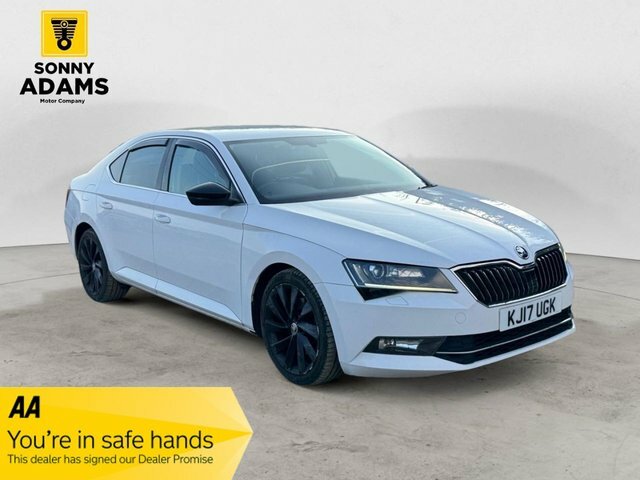 Skoda Superb 2.0 Tdi Se L Executive Hatchback KJ17UGK White