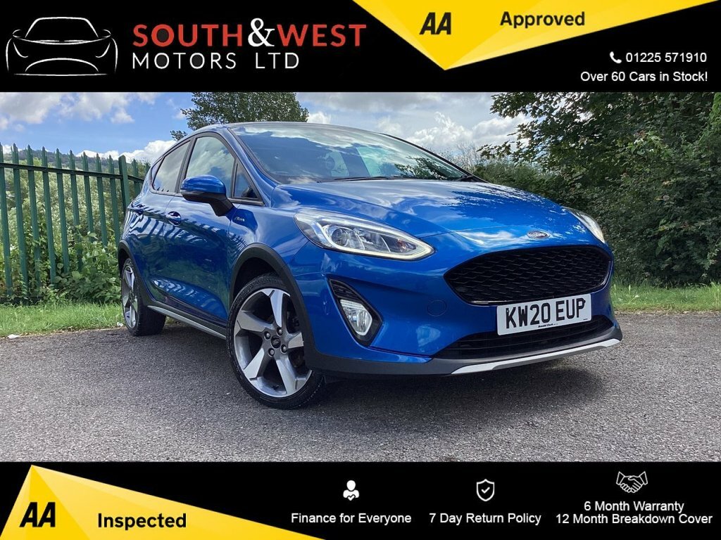 Ford Fiesta 1L Active X Blue
