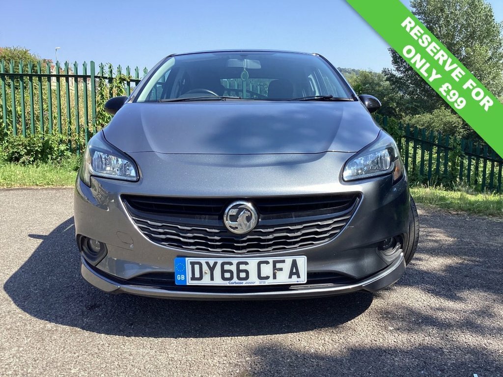 Vauxhall Corsa 1.4L Limited Edition DY66CFA Grey #2