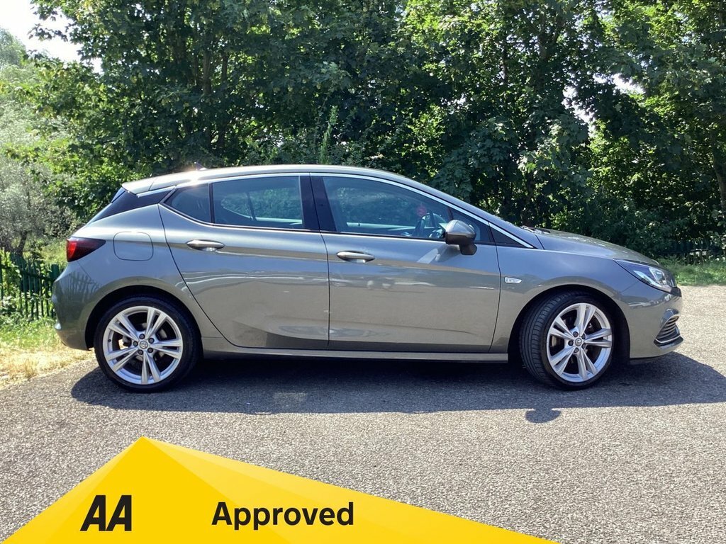 Vauxhall Astra 1.6L Sri Vx Line Nav KY68VUT Grey #3