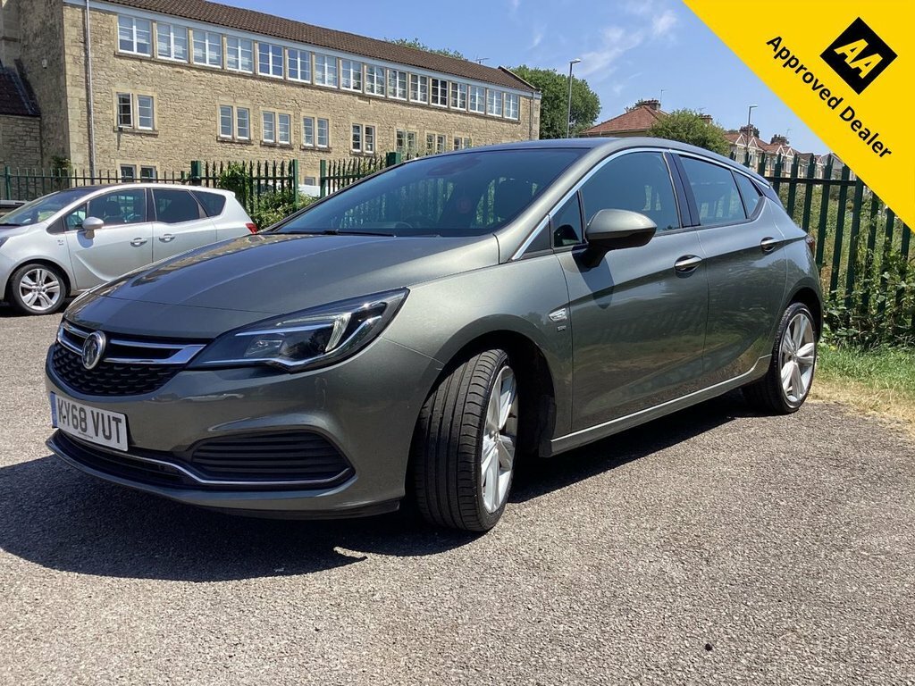 Vauxhall Astra 1.6L Sri Vx Line Nav KY68VUT Grey #4