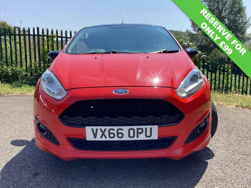 Ford Fiesta 1L Zetec S Red #2