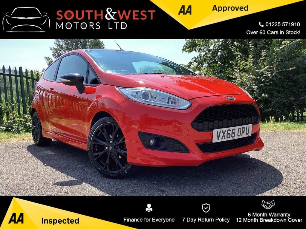 Ford Fiesta 1L Zetec S Red