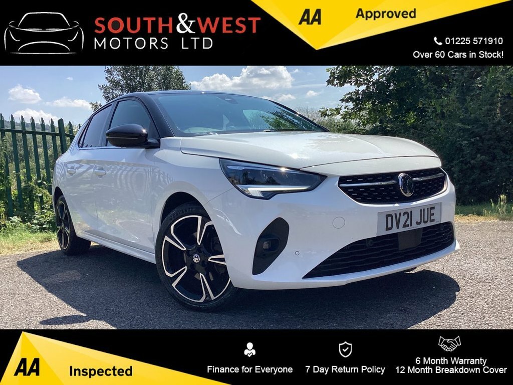Vauxhall Corsa 1.2L Elite Nav Premium White