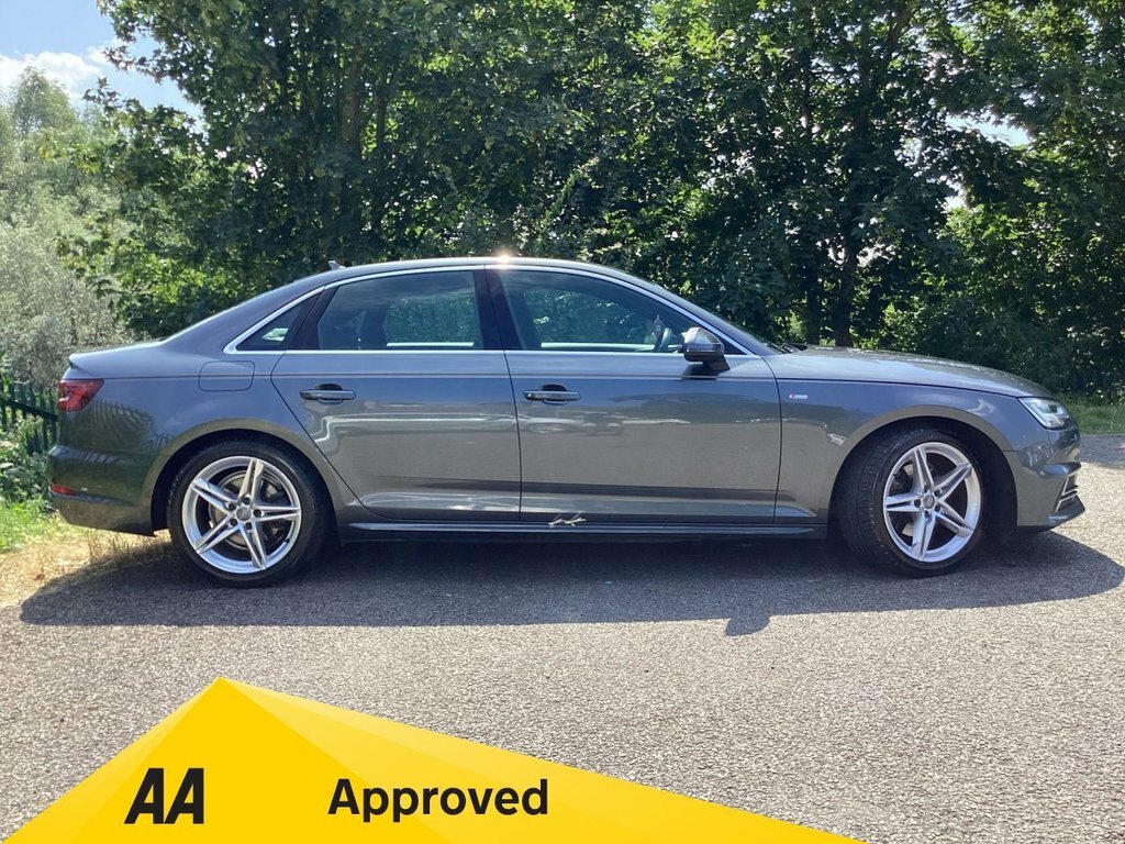 Audi A4 2L S Line BP67JNL Grey #3