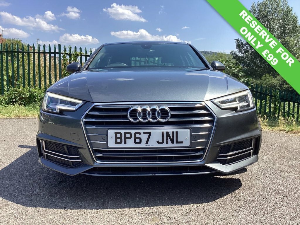 Audi A4 2L S Line BP67JNL Grey #2