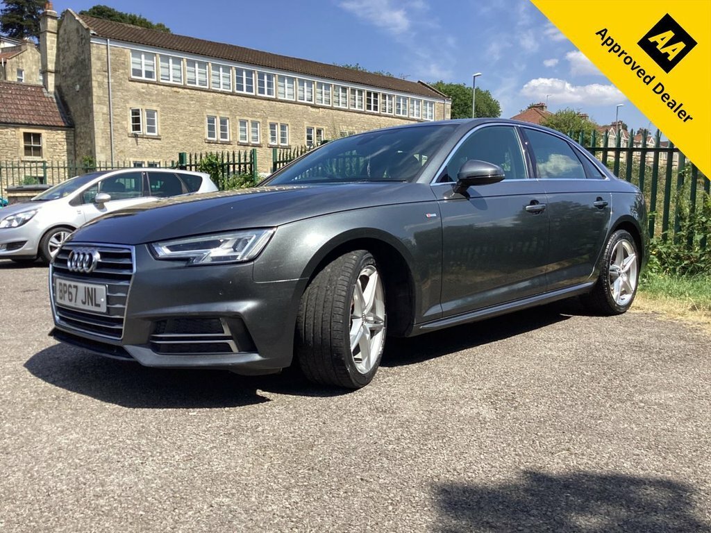 Audi A4 2L S Line BP67JNL Grey #4