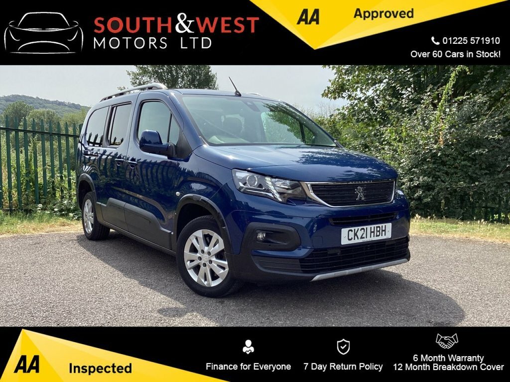 Peugeot Rifter 1.5L Allure Premium Blue