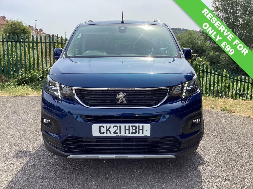 Peugeot Rifter 1.5L Allure Premium Blue #2