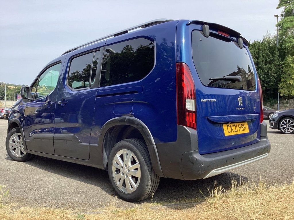 Peugeot Rifter 1.5L Allure Premium Blue #6