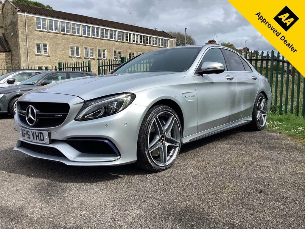 Mercedes-Benz C Class 4L Amg C 63 Silver #4
